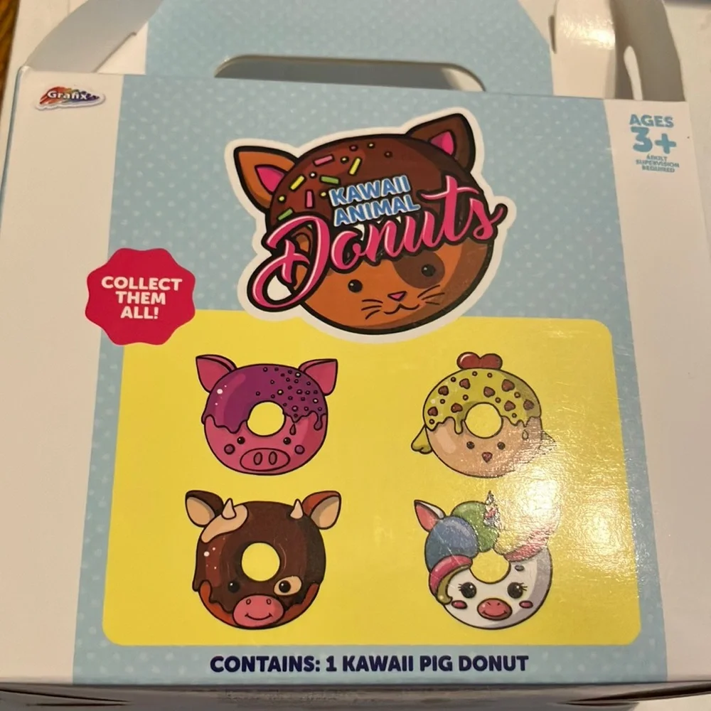 Animal Donuts Slow Rise Squishy‎ Sensory Toys Full Set Series 2